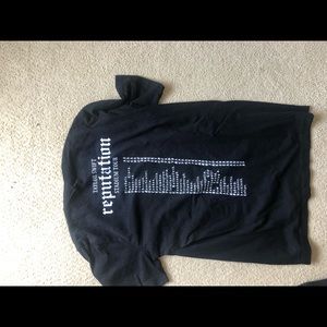Taylor swift reputation concert tee shirt